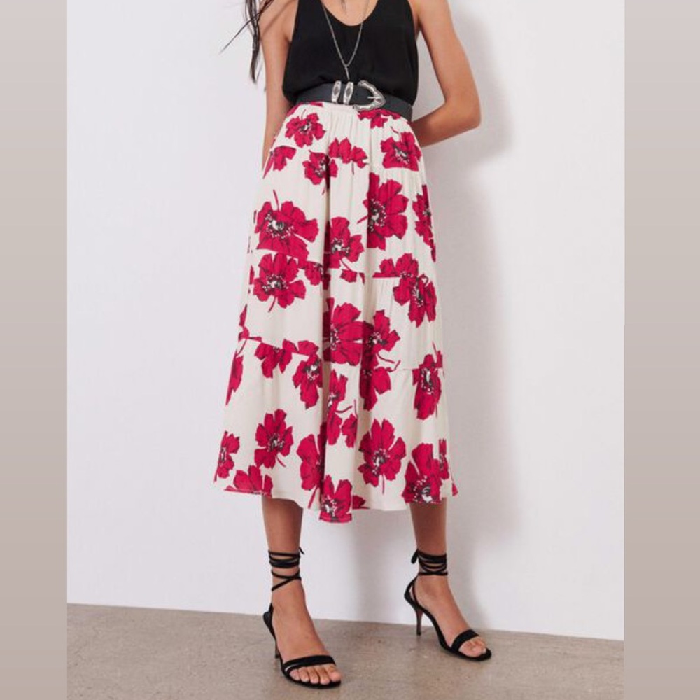 ba&sh KONDO Midi Skirt | Size M